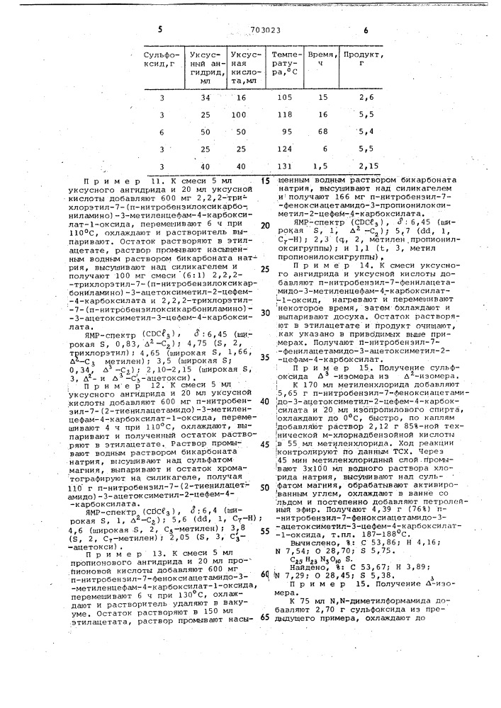 Способ получения 3-ацилоксиметилцефемов (патент 703023)