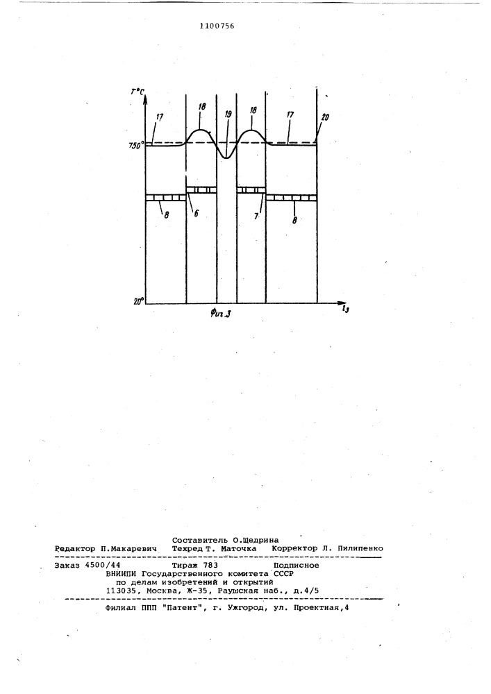Трехфазный индуктор для сквозного нагрева длинномерных изделий (патент 1100756)