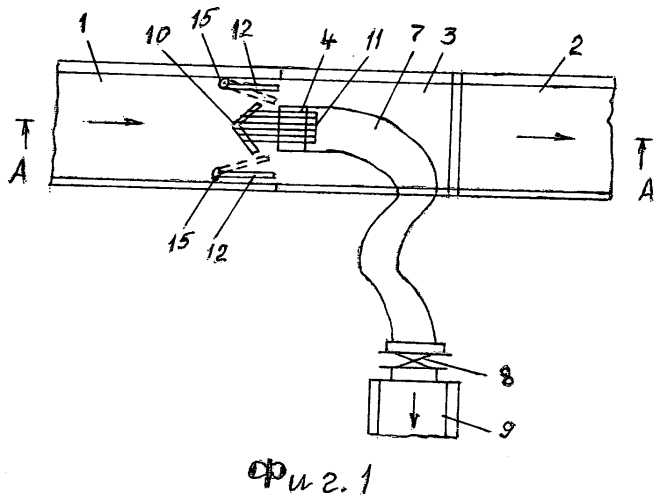 Водовыпуск из канала с большим уклоном (патент 2550421)