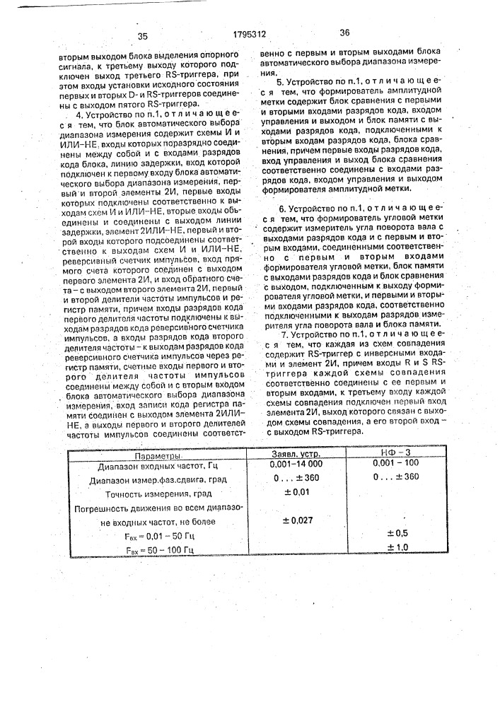 Устройство для измерения угла закручивания вращающегося вала (патент 1795312)