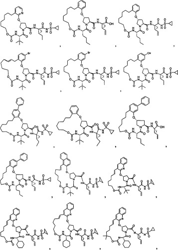 Ингибиторы hcv ns3 протеазы (патент 2468029)