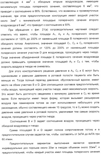 Устройство для распыления индивидуальных доз порошка из соответствующих гнезд подложки (варианты) (патент 2322271)