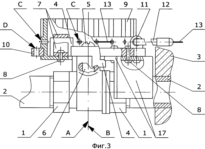 Механическая передача движения на вал штатной трубопроводной арматуры (патент 2554413)