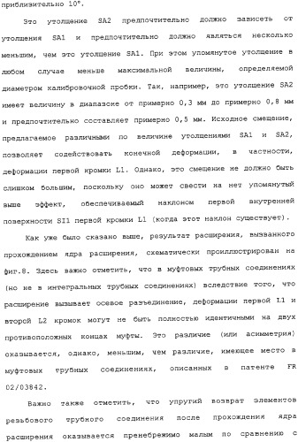 Герметичное трубное соединение с одной или несколькими наклонными опорными поверхностями, выполненное при помощи пластического расширения (патент 2339867)