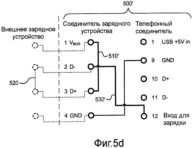 Кабель для зарядки с соединителем типа usb (патент 2416816)