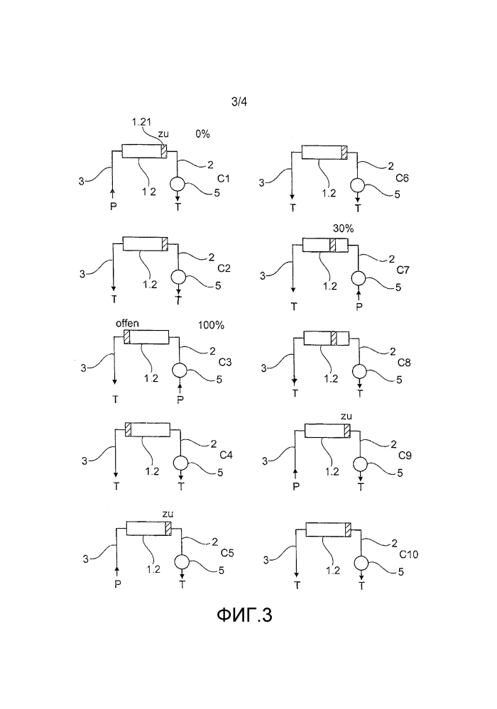 Способ и устройство для указания положения арматур с гидравлическим приводом (патент 2653708)
