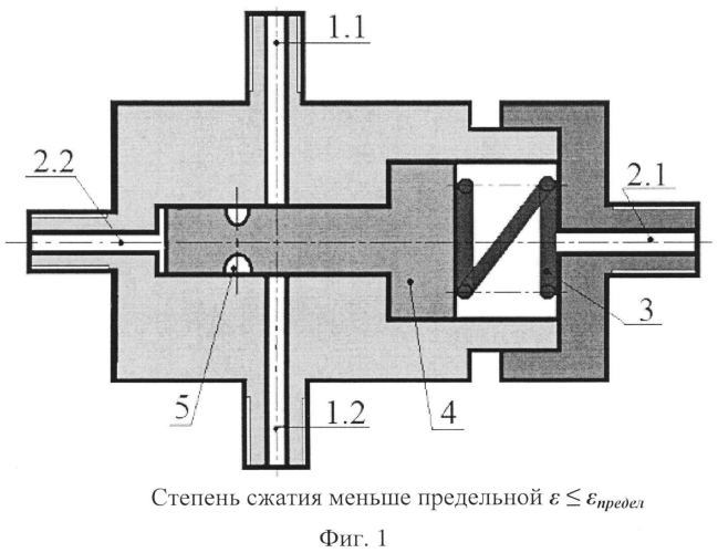 Автоматический органичитель степени сжатия дожимающего компрессора плунжерного типа (патент 2568760)