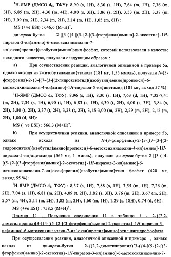 Производные фосфонооксихиназолина и их фармацевтическое применение (патент 2357971)