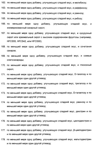 Композиция интенсивного подсластителя с минеральным веществом и подслащенные ею композиции (патент 2417031)