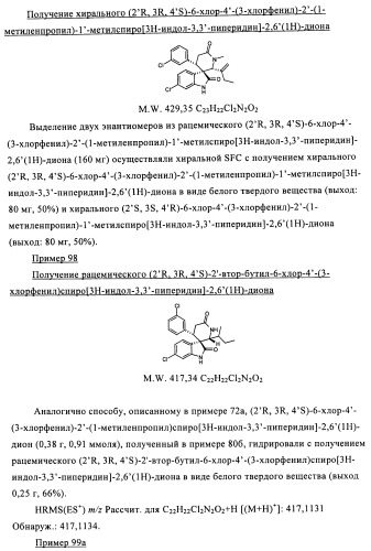 Производные спироиндолинона (патент 2435771)