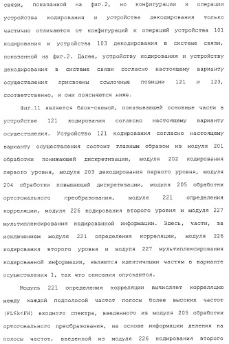 Устройство кодирования, устройство декодирования и способ для их работы (патент 2483367)