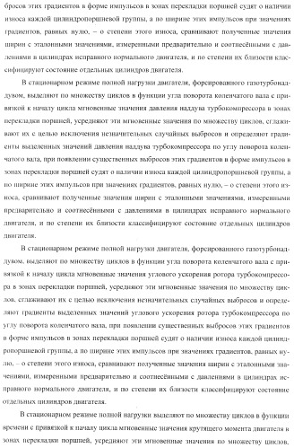 Способ определения технического состояния двигателей внутреннего сгорания и экспертная система для его осуществления (патент 2428672)