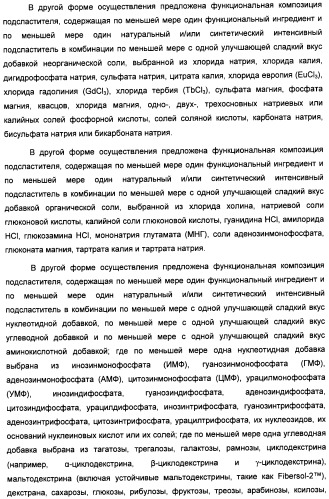 Композиция интенсивного подсластителя с кальцием и подслащенные ею композиции (патент 2437573)