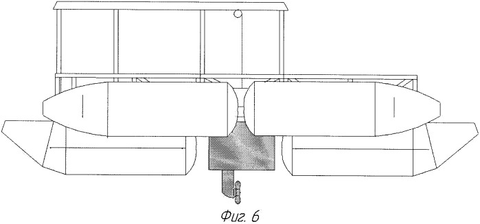 Плавсредство - катамаран для морской геофизики (патент 2466052)