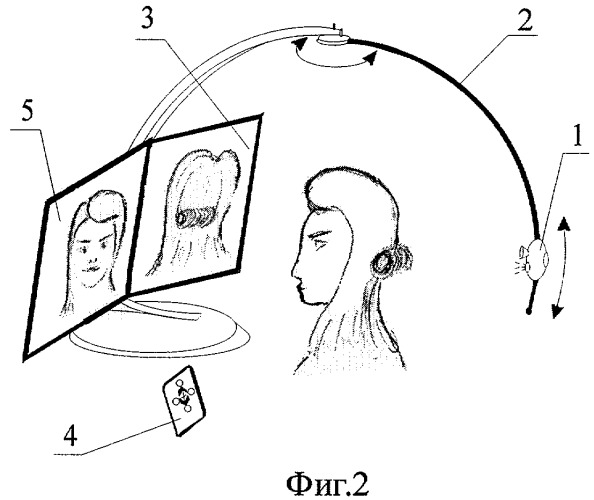 Устройство для демонстрации трехмерного изображения внешнего вида человека (патент 2292828)