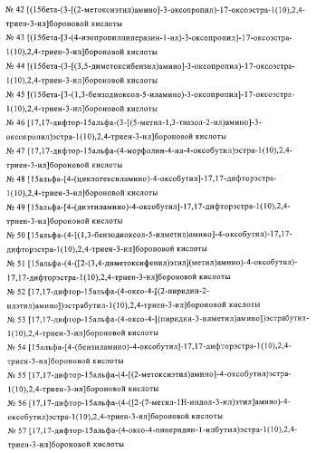 Замещенные производные эстратриена как ингибиторы 17бета hsd (патент 2453554)