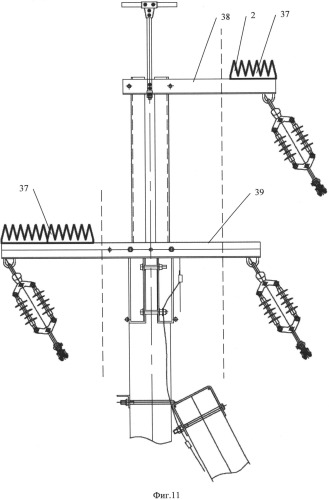 Устройство защиты птиц антиприсадного типа для опор линий электропередач (патент 2503178)