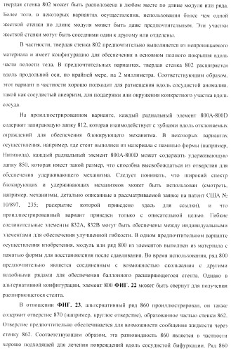 Стент из скользящих и блокирующих элементов (патент 2429801)