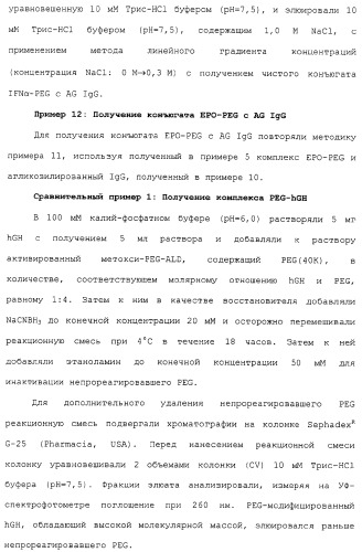 Физиологически активный полипептидный конъюгат, обладающий пролонгированным периодом полувыведения in vivo (патент 2312868)