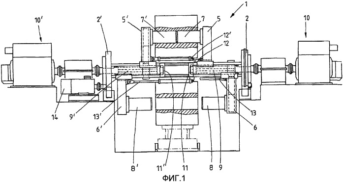 Карусельная моталка с двойными разжимными головками (патент 2388562)