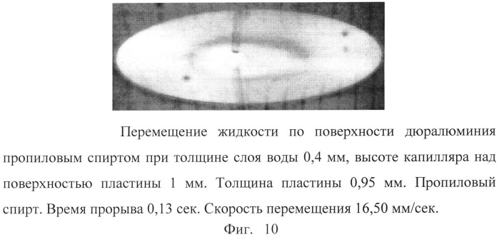 Способ определения количества жидкости, перемещаемой поверхностно-активным веществом в газовой фазе (патент 2510011)