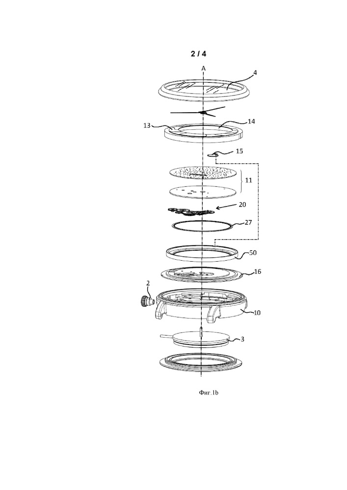 Механизм индикации фаз луны (патент 2664229)