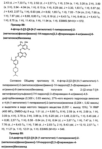 Производные 2-[(2-(фениламино)-1н-пирроло[2,3-d]пиримидин-4-ил)амино]бензамида в качестве ингибиторов igf-1r для лечения рака (патент 2472797)