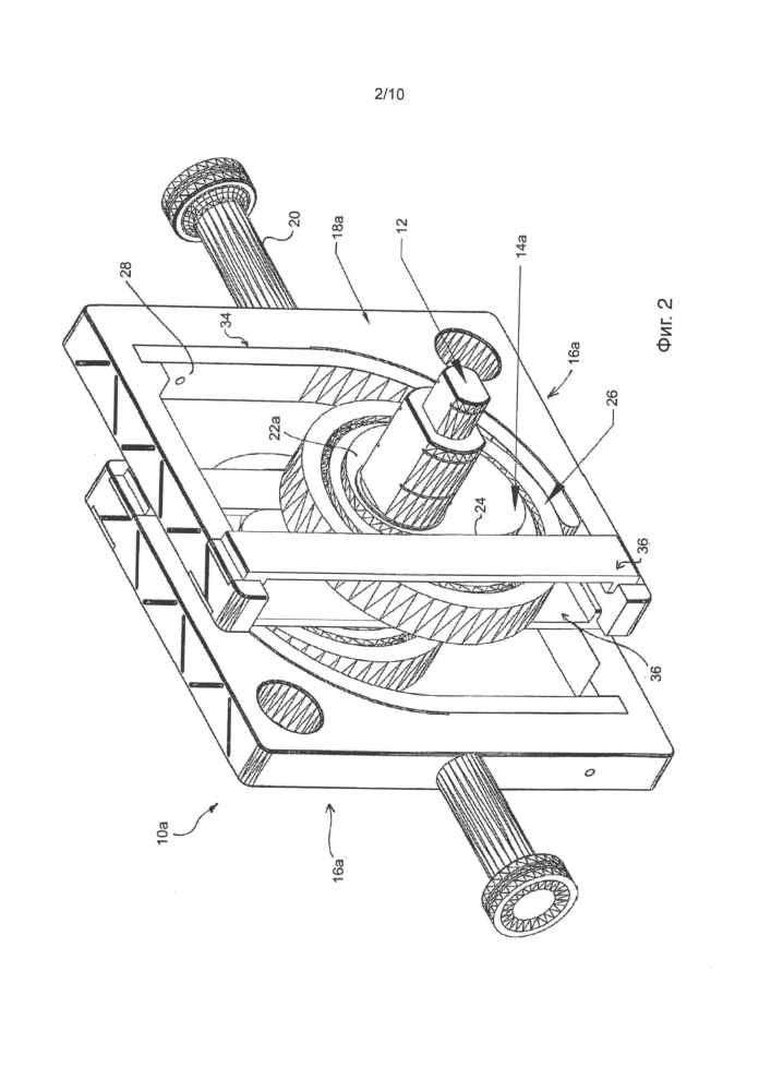 Десмодромный вал и вилка в сборе для преобразования прямолинейного движения во вращательное (патент 2597032)
