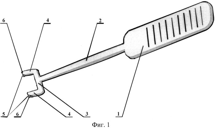 Инструмент для наложения лигатур в глубине раны (патент 2550009)