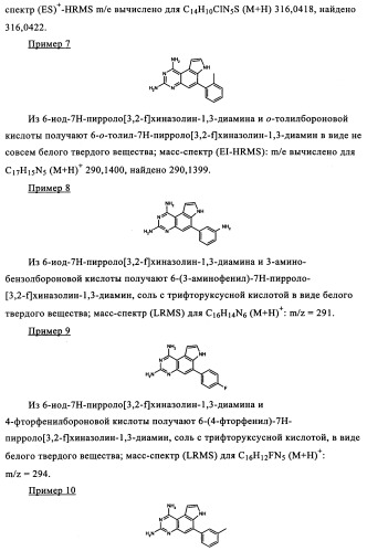 Производные диаминопирролохиназолинов в качестве ингибиторов протеинтирозинкиназы (патент 2345079)
