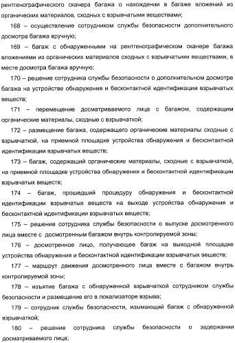 Способ досмотра лиц с багажом и установка для досмотра лиц с багажом (патент 2309459)