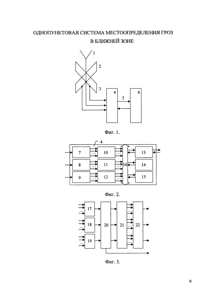 Однопунктовая система местоопределения гроз в ближней зоне (патент 2599775)