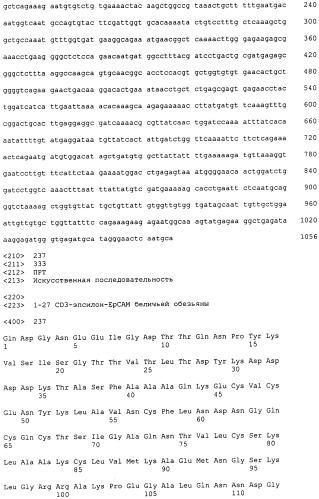 Psma×cd3 биспецифическое одноцепочечное антитело с межвидовой специфичностью (патент 2559531)