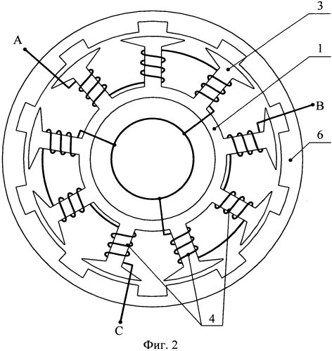 Синхронный реактивный электродвигатель (патент 2551640)