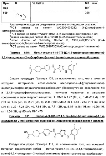 Оксадиазольные соединения, их применение в изготовлении лекарственного средства и способ ингибирования активности dgat1 (патент 2421451)