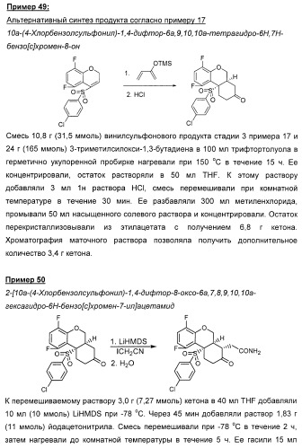 Карбоциклические и гетероциклические арилсульфоны, их применение и фармацевтическая композиция на их основе, обладающая свойствами ингибитора  -секретазы (патент 2448964)