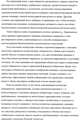 Способ полимеризации и регулирование характеристик полимерной композиции (патент 2331653)