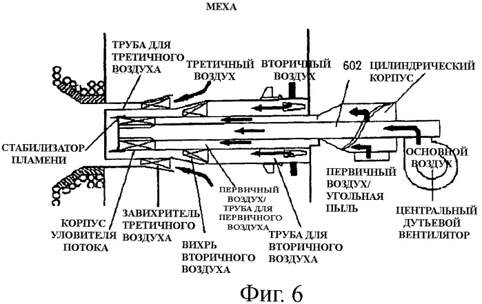 Горелка с плазменным розжигом (патент 2439434)