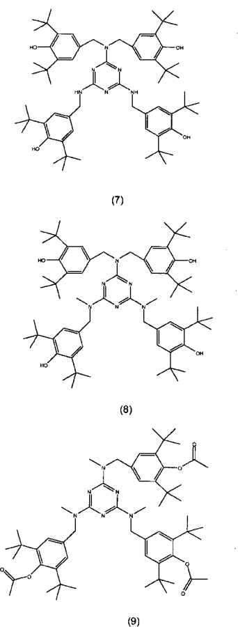 Стабилизация органического материала соединениями манниха на основе аминотриазина (патент 2593997)