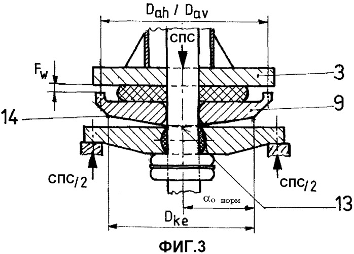 Высокомощный выравнивающий шарнир с качающейся плитой (патент 2471664)