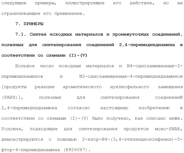 Способы лечения или профилактики аутоиммунных заболеваний с помощью соединений 2,4-пиримидиндиамина (патент 2491071)