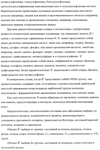 Производные азабифениламинобензойной кислоты в качестве ингибиторов dhodh (патент 2481334)