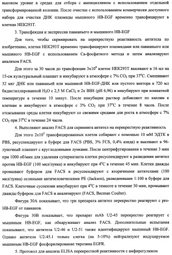 Белки, связывающие антиген фактор роста, подобный гепаринсвязывающему эпидермальному фактору роста (патент 2504551)