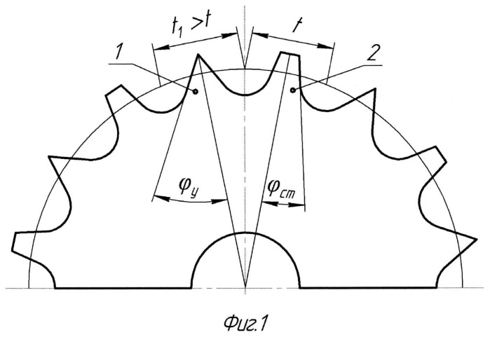 Передача роликовой цепью (патент 2531698)
