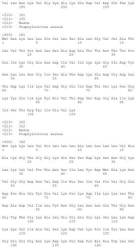 Композиции для иммунизации против staphylococcus aureus (патент 2508126)