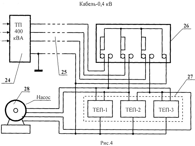 Трехфазный емкостной преобразователь для электропитания активной нагрузки (патент 2515310)