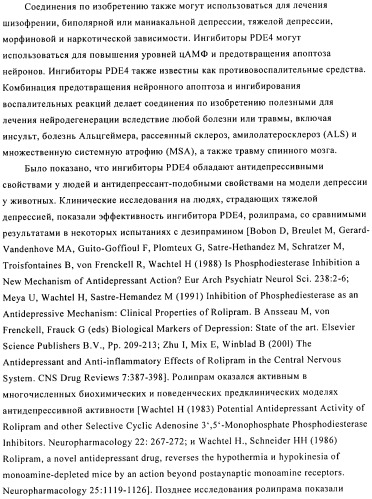 Производные пиразола в качестве ингибиторов фосфодиэстеразы 4 (патент 2379292)