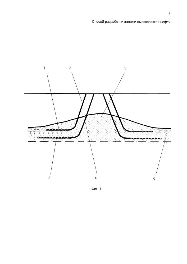 Способ разработки залежи высоковязкой нефти (патент 2596845)