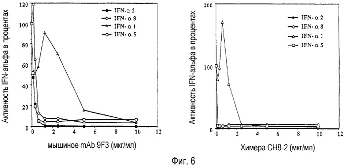 Антитела против интерферона-альфа (патент 2314317)