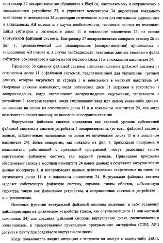 Устройство воспроизведения, способ воспроизведения, программа, носитель данных программы, система поставки данных, структура данных и способ изготовления носителя записи (патент 2414013)